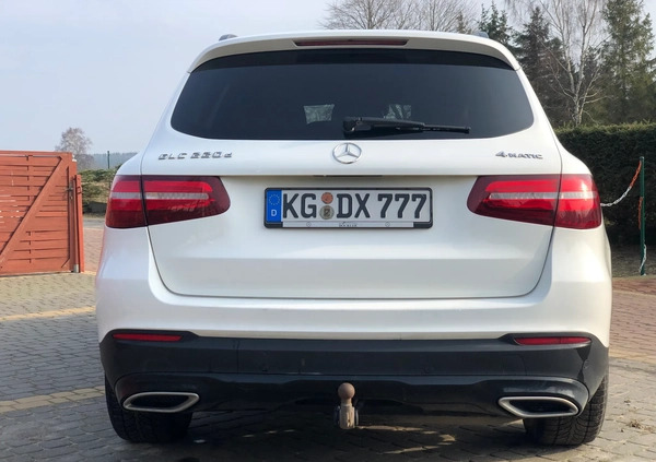 Mercedes-Benz GLC cena 99000 przebieg: 261000, rok produkcji 2016 z Koszalin małe 326